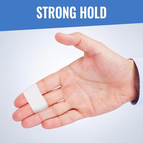 Healqu Silk-Like Medical Tape - Durable Cloth Surgical Tape for Strong Hold | 1 in x 10 yd, 4 Rolls