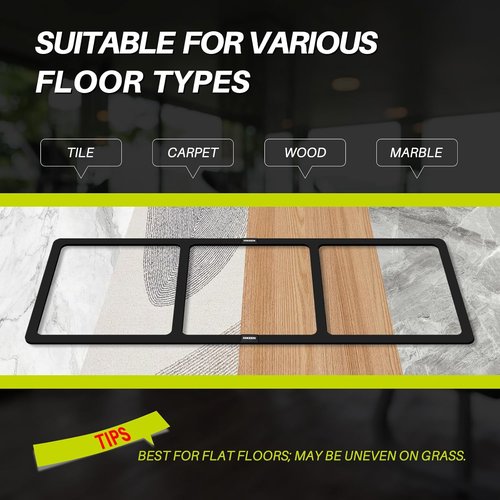 Hikeen Agility Ladder - Durable Speed Ladder for Football & Basketball Training | Portable, Non-Slip Design with Carry Bag