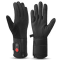 Upgraded Heated Glove Liners for Men & Women, Thin Rechargeable Gloves with Graphene Heating, Touchscreen Compatible, Fast Charge Warmth for Winter Sports & Outdoor Use