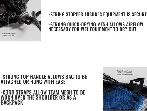 Arena Swim Gear Drawstring Backpack Pool and Gym Bag