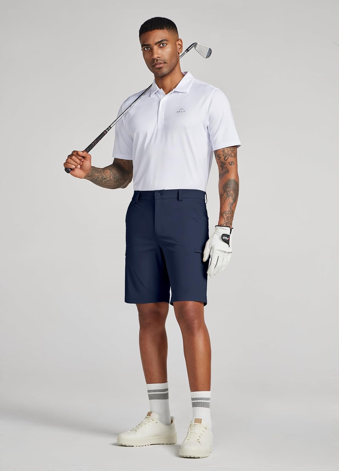 Willit Men's Golf Shorts - Quick Dry Stretch Cargo Design with Pockets | Available in 7", 9", 11" Sizes