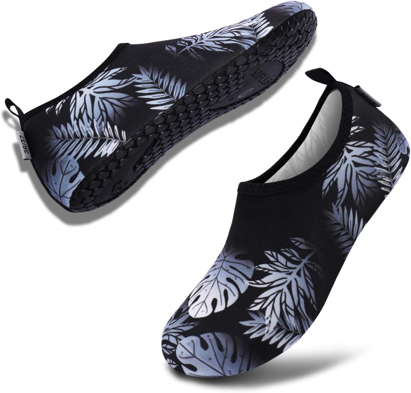 VIFUUR Aqua Yoga Shoes - Quick-Dry Barefoot Water Sports Socks for Men & Women | Slip-On Design