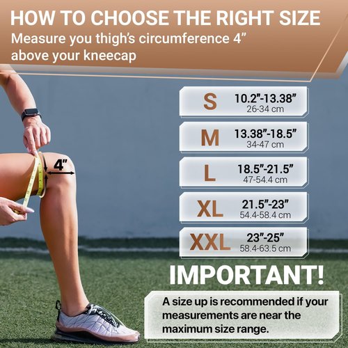 Dr. Brace Elite Knee Brace - Side Stabilizers & Patella Gel Pads for Maximum Pain Relief | Unisex Size Guide Available