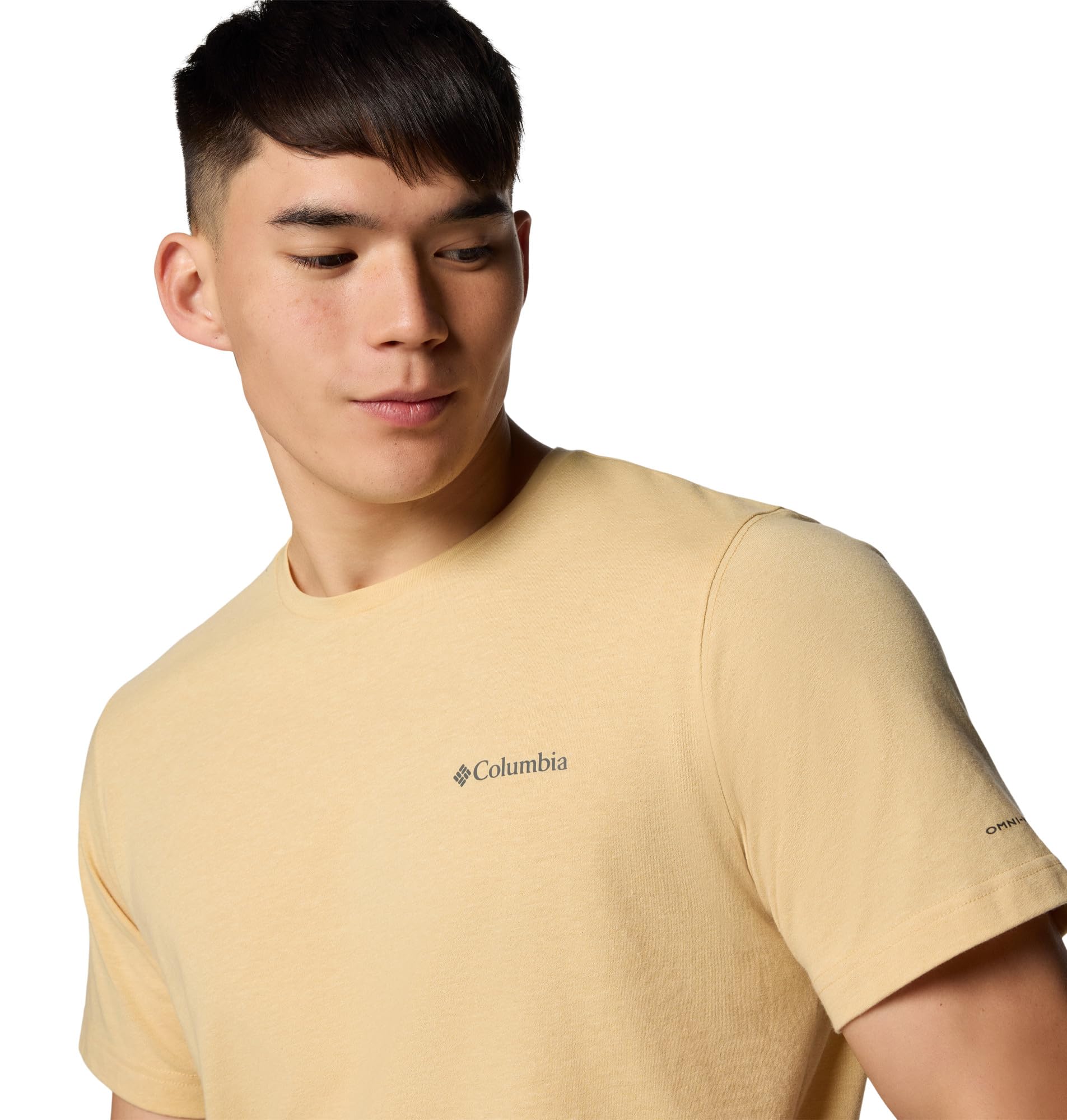 Columbia Mens Thistletown Hills Short Sleeve T-Shirt, Sand Dune Heather, 3X