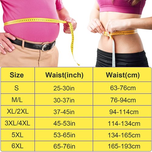 PAZAPO Back Brace Lumbar Support Belt for Lower Back Pain Relief - Waist Belt for Men and Women - Plus Size Back Brace for Sciatica, Herniated Disc,Black,5XL(Waistline:55-65Inch)