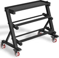 Regine Switzerland Heavy Duty 3-Tier Dumbbell Rack - 1200LBS Weight Storage Organizer for Home Gym
