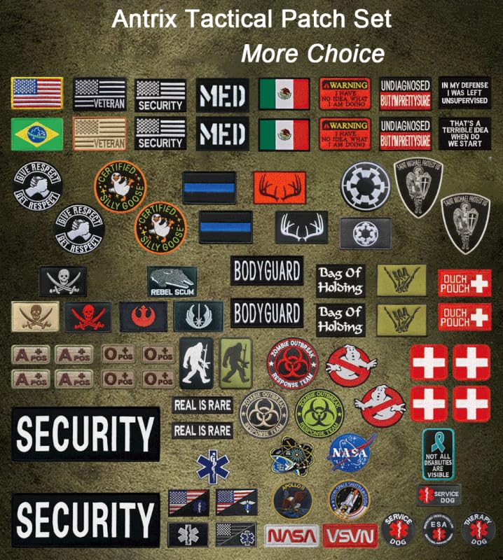 Variation of THIS listing: 4x Tactical Blood Type A+ Positive Patch with Hook & Loop Backing