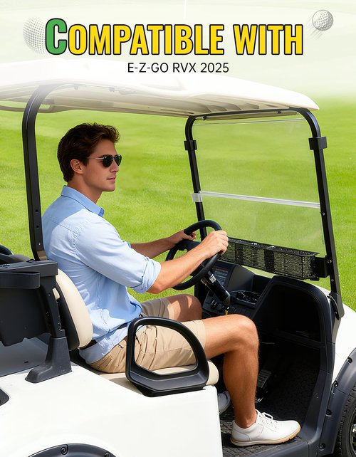 CYOOYC Golf Cart Front Inner Basket for EZGO TXT RVX VALOR Yamaha G29 Drive2 G16-G22 Club Car DS Tempo Modular Mesh Storage Tray Organizer for Extended Space (EZGO VALOR/TXT 2014+)