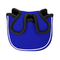 Andux Mallet Cover Golf Putter Head Covers for Center Shaft Putter MT/TG17 Blue, Square