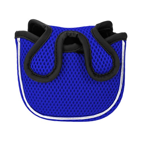 Andux Mallet Cover Golf Putter Head Covers for Center Shaft Putter MT/TG17 Blue, Square