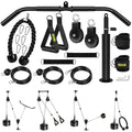 Weight Cable Pulley System Gym, Upgraded Fitness LAT and Lift Pulley System Attachments for LAT Pull Down, Biceps Curl Workout, Tricep, Home Gym Gravity Pulley System Set.