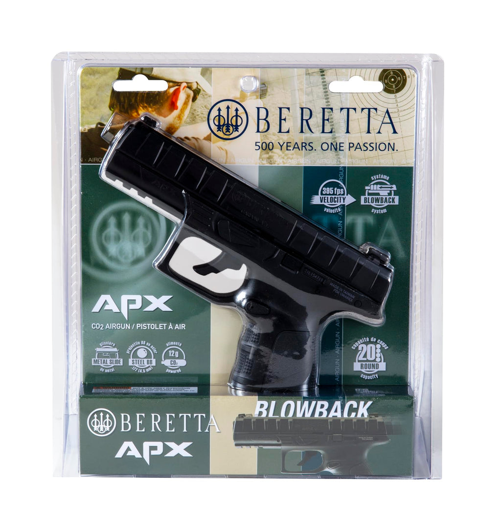Umarex Beretta APX .177 Caliber BB Gun Air Pistol, , Black