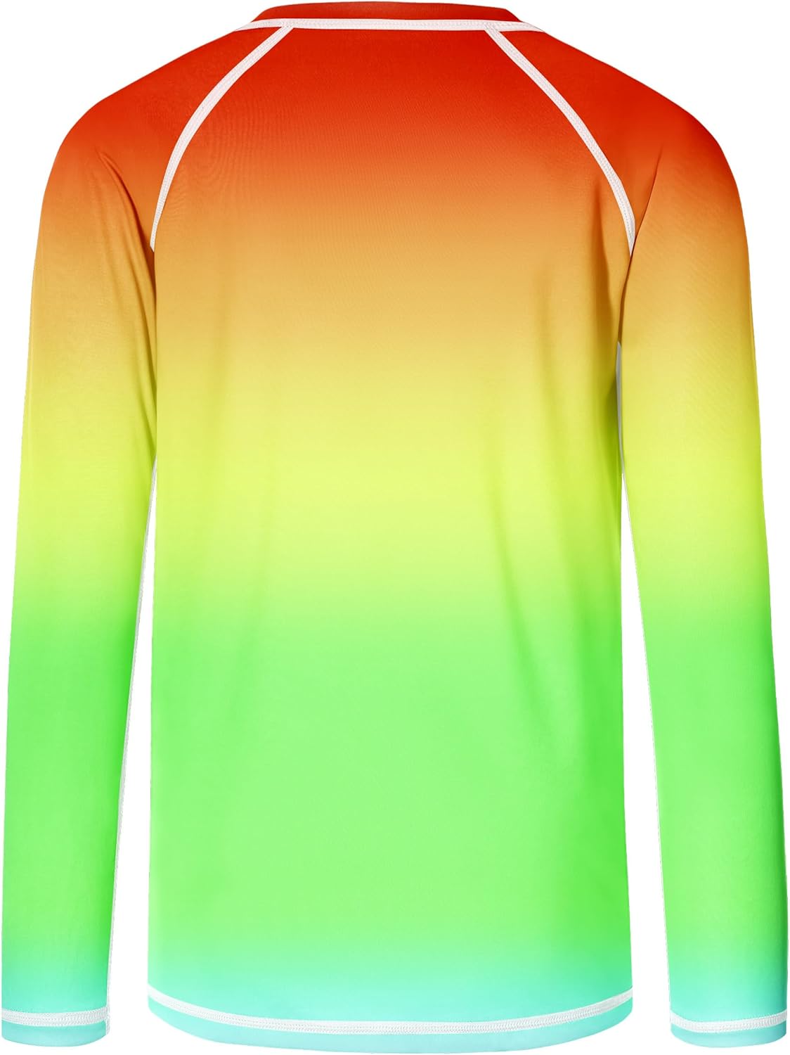 Skiennix Boys UPF 50+ Long Sleeve Swim Shirt - UV Sun Protection Rash Guard | Youth SPF Water Shirt