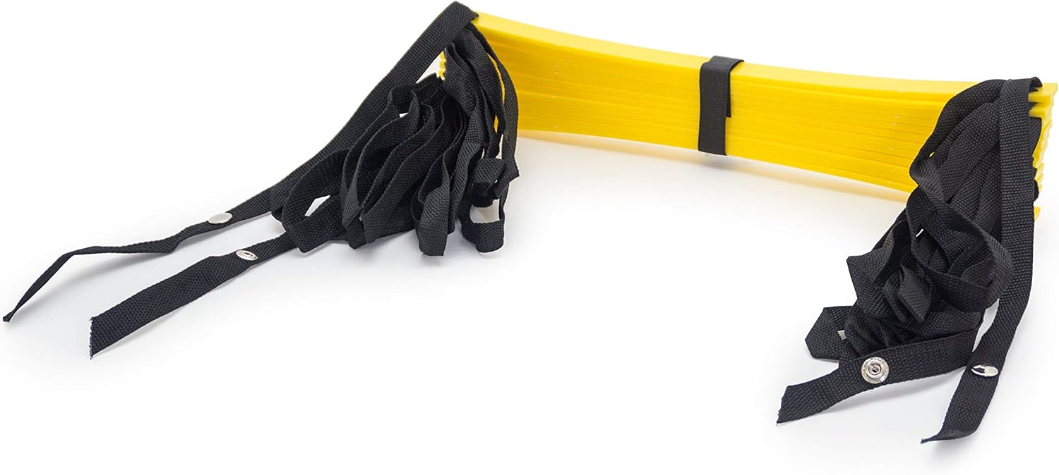 ProsourceFit Speed Agility Ladder - Enhance Speed Training & Sports Agility | 8, 12, 20 Rung with Free Bag