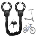 Electric Scooter Lock, Bike Locks High Security with 3 Keys, 36in Heavy Duty Bike Lock Chain for Segway, Ninebot, Razor, Xiaomi and Electric Scooter