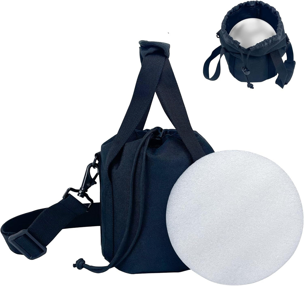 Skiennix Shot Put Bag - Adjustable Shoulder Strap & Foam Padding | Holds 6-16 LBS Shot Puts