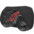 Stationary 3-Bike Cover, 600D Waterproof Large Outdoor Storage - Bike Cover, 83" x 46" x 47", Includes Carry Bag (XXL - 3 Bikes) by Zettum