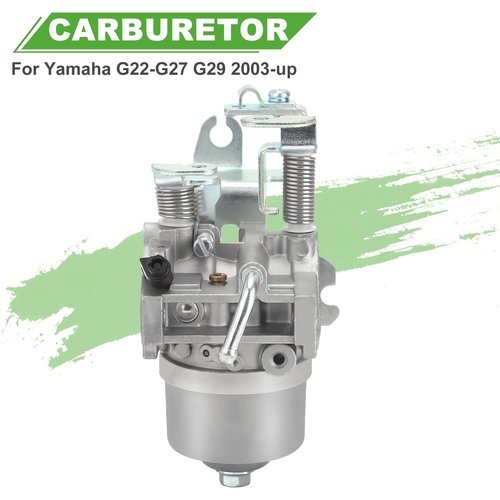 10L0L Golf Cart Carburetor for Yamaha G22 G23 G27 G29 2003-up 4-Cycle Gas Golf Cart JR6-14101-00 JR6-14101-01 520-185 13351 17560 -Premium Rebuild Kit for Yamaha Gas
