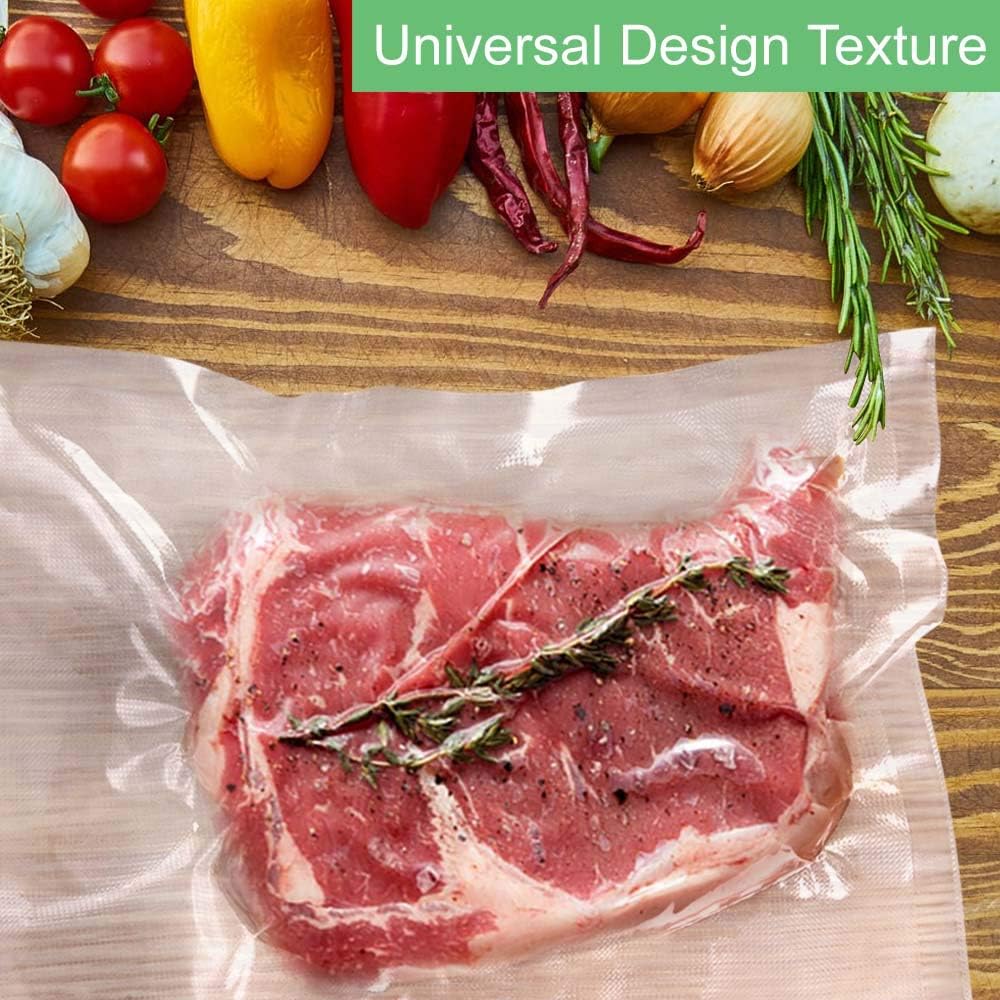 O2frepak Vacuum Sealer Bags - 100 Pint Size | BPA-Free & Puncture-Resistant for Sous Vide Cooking