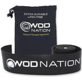 WOD Nation Floss Bands - 1 Pack Heavy, Black - Compression Band & Compression Floss for Recovery & Mobility - Muscle Wrap & Stretch Exercise Equipment