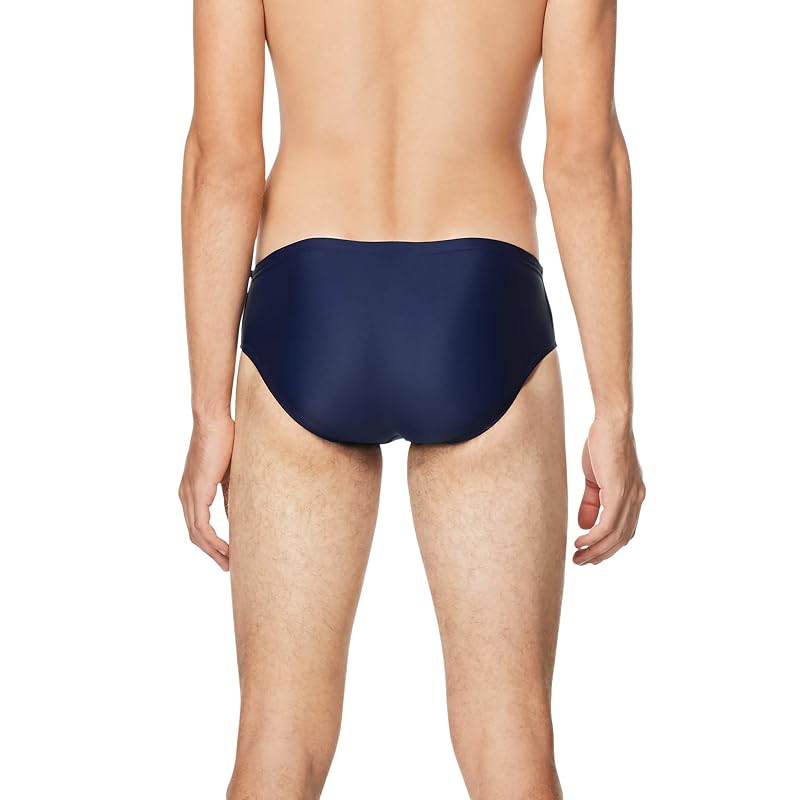 Speedo Men's Swimsuit Brief Powerflex Eco Solid Navy - Size 36