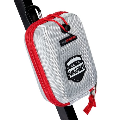 JAWEGOLF Golf Rangefinder Hard Shell Carry Case Box EVA Bag Compatible with Callaway 300 Pro & Bushnell V6 V5 V4 V3 V2 Pro X2 Pro XE Or Others Rangefinder (Silver-Magnetic)