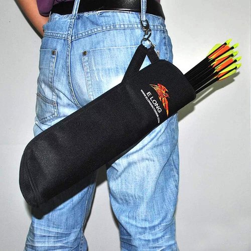 EOUS Archery Arrow Holder - Hip Side Quiver with Belt Clip for Easy Access | Durable and Lightweight