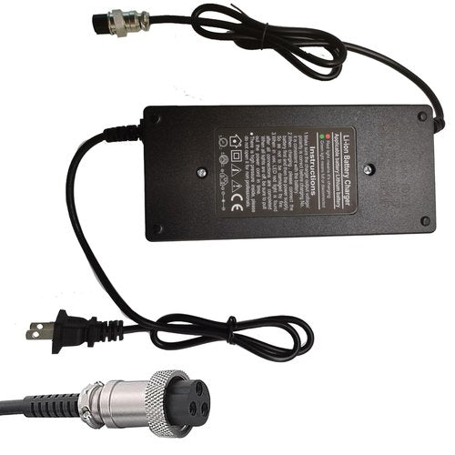 67.2V 3A 3 Prong Scooter Quick Charger, for Yume X11 Y11 M10, Kaabo Mantis 10, 10 Pro, V2/ VSETT 10+, 10+R/Apollo 60V Phantom, 60V Lithium Li-ion Battery Charger