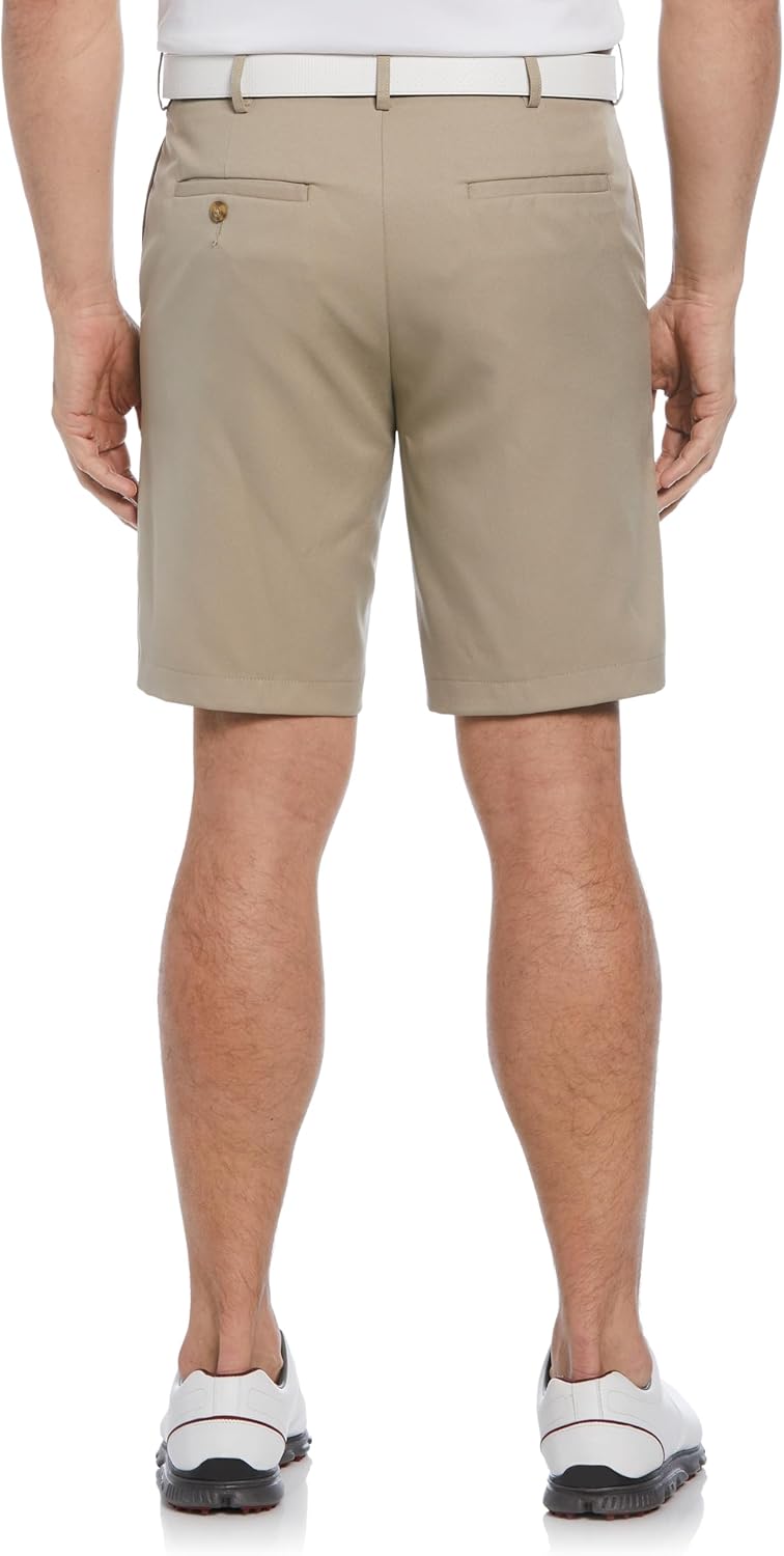 PGA Tour Men's Golf Shorts - Lightweight, Moisture-Wicking with Expandable Waistband | Flat Front Design