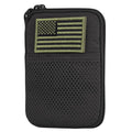 Condor Pocket Pouch/US Patch (Black, 7.25 x 5-Inch)