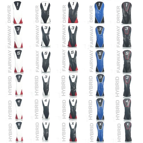 3 Wood Headcover, Easy Slip-On Easy-Off Golf Club Head Cover, Fleece Lined Interior, Water Resistant and Durable Shell, Individual Retail Pack, (3 Wood Headcover)