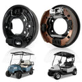 Club Car Brake Assembly with Driver and Passenger Side Rear Brake Cluster Fits Club Car DS & Precedent 1995-UP and Tempo 2018-up Golf Cart, Durable Club Car Brakes OEM Replacement 101823301/103380202