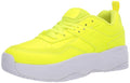 DC Women's E.TRIBEKA Platform Shoe, Yellow, 8 B M US