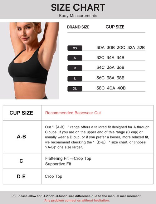 ENERBLOOM Sports Bras for Women Padded Criss Cross Back Yoga Top Medium Support Strappy Workout Tank Removable Cups Black Medium