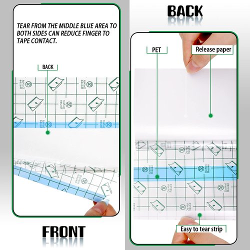 Treela 50 Pieces Waterproof Shower Patch 9 x 9 Inch Transparent Stretch Adhesive Bandage Protective Shower Bandage Cover Waterproof Transparent Film Clear Adhesive Dressing