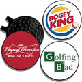 Golf Ball Marker Hat Clip | 3 Pack | Choose Your Golf Gift Set | Golf Marker Magnetic Hat Clips | Funny Golf Gifts | Funny Golf Accessories for Men & Womens Golf Markers