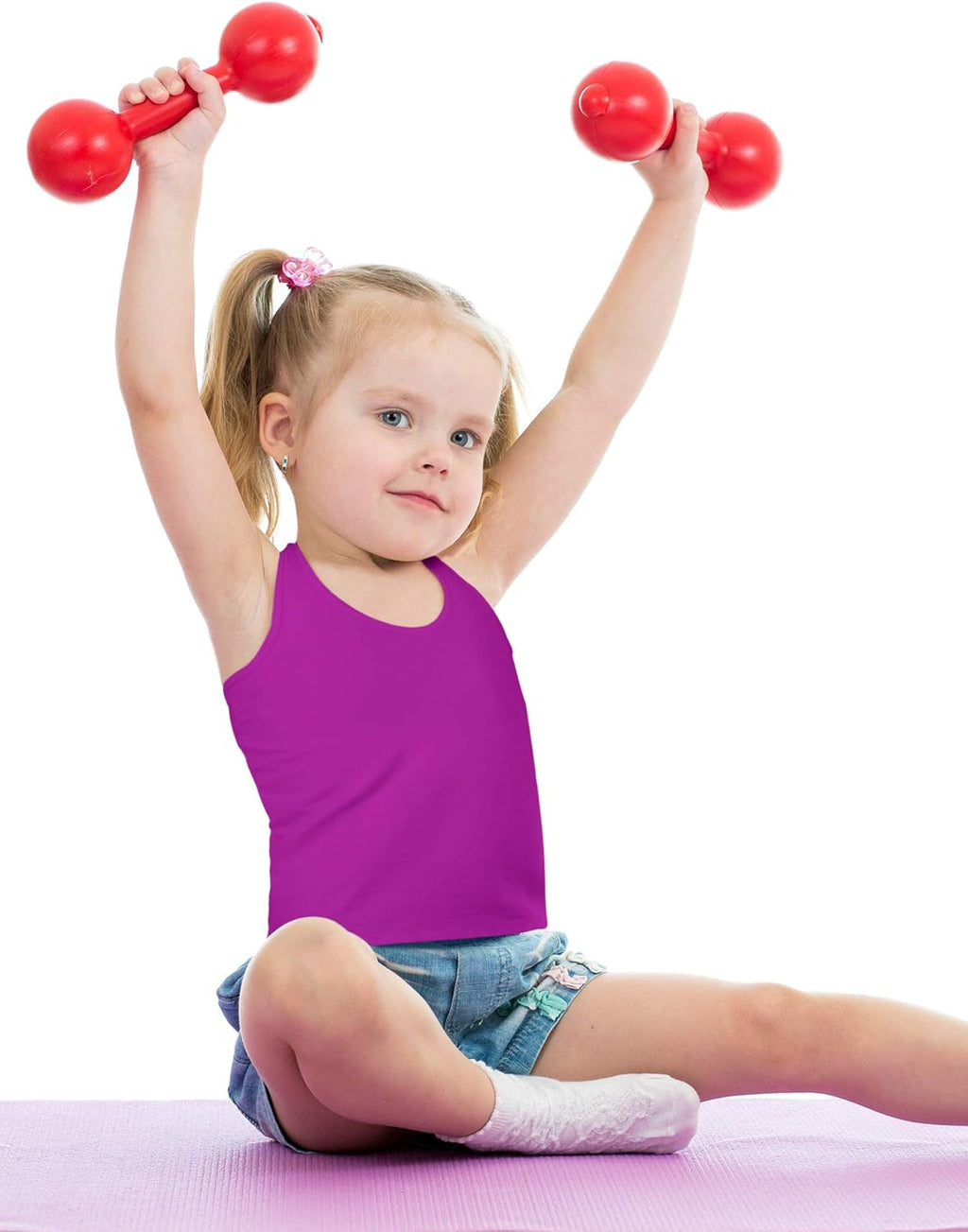 Boao Girls Dance Tank Top - Racerback Sleeveless Crop for Ballet & Gymnastics | Athletic Wear