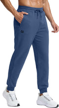 Skiennix Men's Cotton Fleece Joggers - Warm Athletic Sweatpants with Zipper Pockets | Winter Lounge Wear