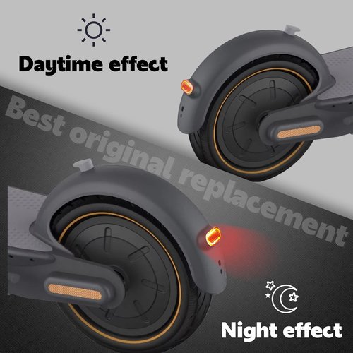 Felixstory Rear Tail Light, Electric Scooter Light Stoplight for Sgeway Ninebot Max G30, Tail Stop Light, Brake Light, Tailing Kit for Ninebot Max G30P Scooter, Taillight Replacement Part Accessory