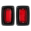 WFLNHB 2 x Tail Light 3 Wire Rear Taillights Pair Replacement for Club Car DS Golf Cart 1982-Up