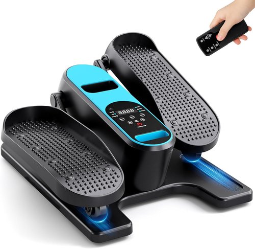 Dripex Under Desk Elliptical Machine - Quiet Electric Leg Exerciser for Seniors | 12 Speed Settings & Remote Control