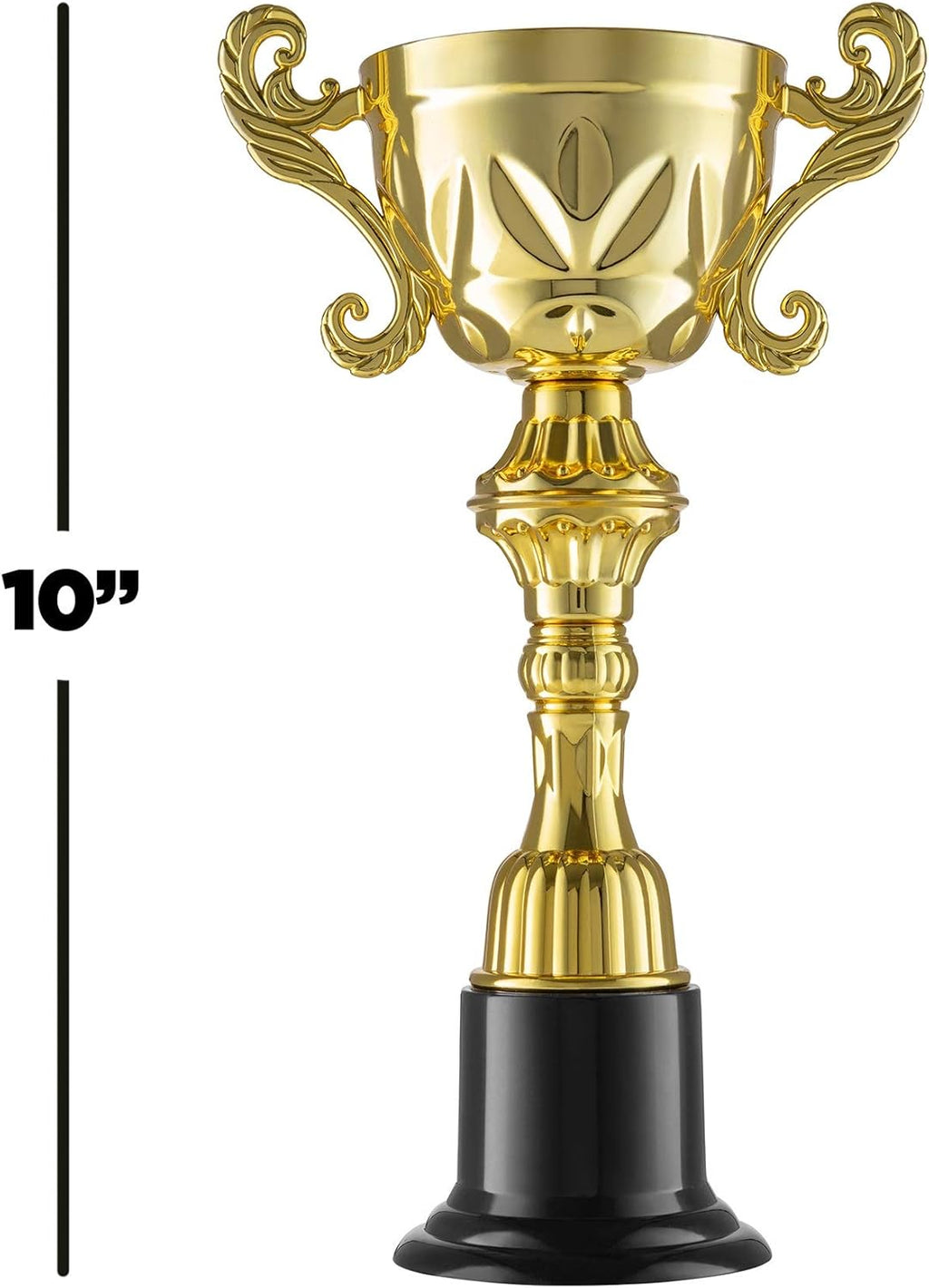 PREXTEX Golden Trophy Award - Perfect for Celebrations, Competitions & Appreciation Gifts - Ideal for Kids & Adults