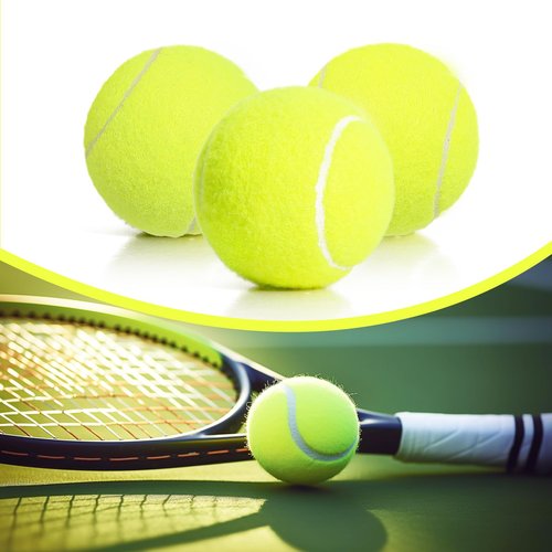MRYCZ FYRHD Training Tennis Balls – 60 Pack Practice Balls with Mesh Bag, Great for Beginners & Dogs, Bulk Tennis Balls for Training & Play