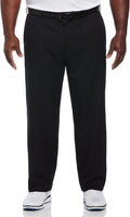 PGA Tour Men's Golf Pants - Flat Front Design with Expandable Waistband | Comfortable Fit