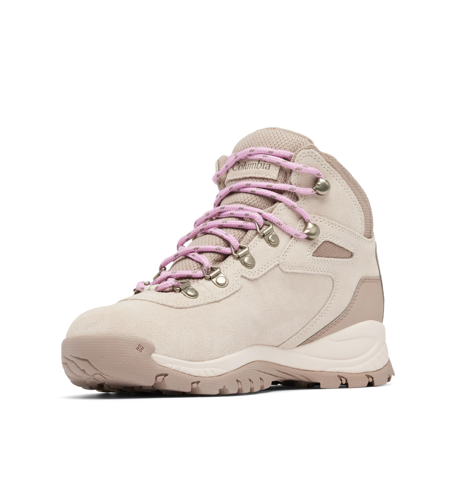 Columbia Womens Newton Ridge Plus Waterproof Amped, Dark Stone/Cosmos, 6.5 Wide
