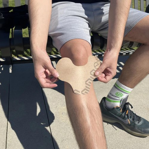 LUMINAS Max Patch - Electroceutical Relief - Versatile Comfort, Strong Adhesion, Long Lasting - Back, Shoulders, Neck, Knees - 12 Pack