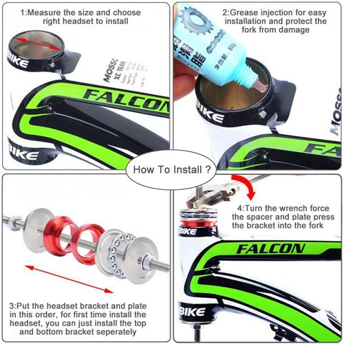 KENWAY Acekit Bike Headset BB Cup Press Bottom Bracket Install Tool