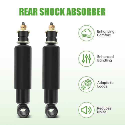 10L0L Golf Cart Rear Shock Absorber Kit Compatible with Club Car DS (1984-1996) Replacement Parts 1011085, 1014234