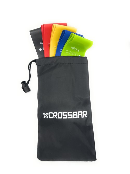 Resistance Bands for Working Out, Elastic Exercice Loop Bands for Physical Therapy, Yoga Starter Set of Stretch Bands for Booty Legs, Pilates Flexbands (Standard)