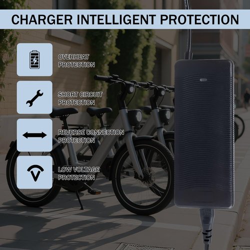 42V 2A Charge with 5 in 1 Plugs for 36V 10S Lithium Battery, Universal Electric Scooter Charger for 36V Pocket Mod, Sports Mod,Razor,Gotrax,Jetson,Voyage,Ninebot,Lithium Battery Device